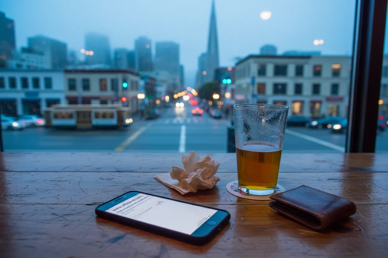 Realistic city scene for charlotte fc - pachuca: A San Francisco Night Out With Backups