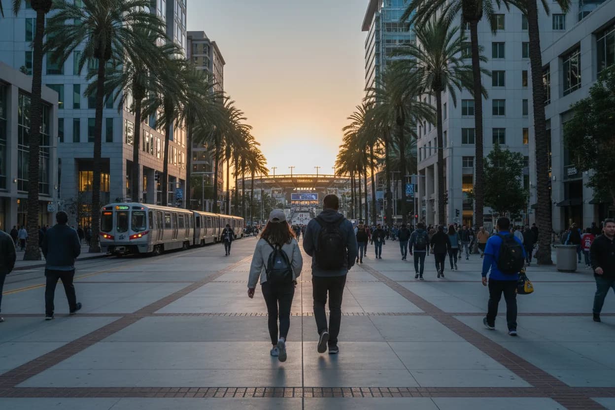 Practical city scene for dodger game: A Beginner-Friendly Los Angeles Sports Route