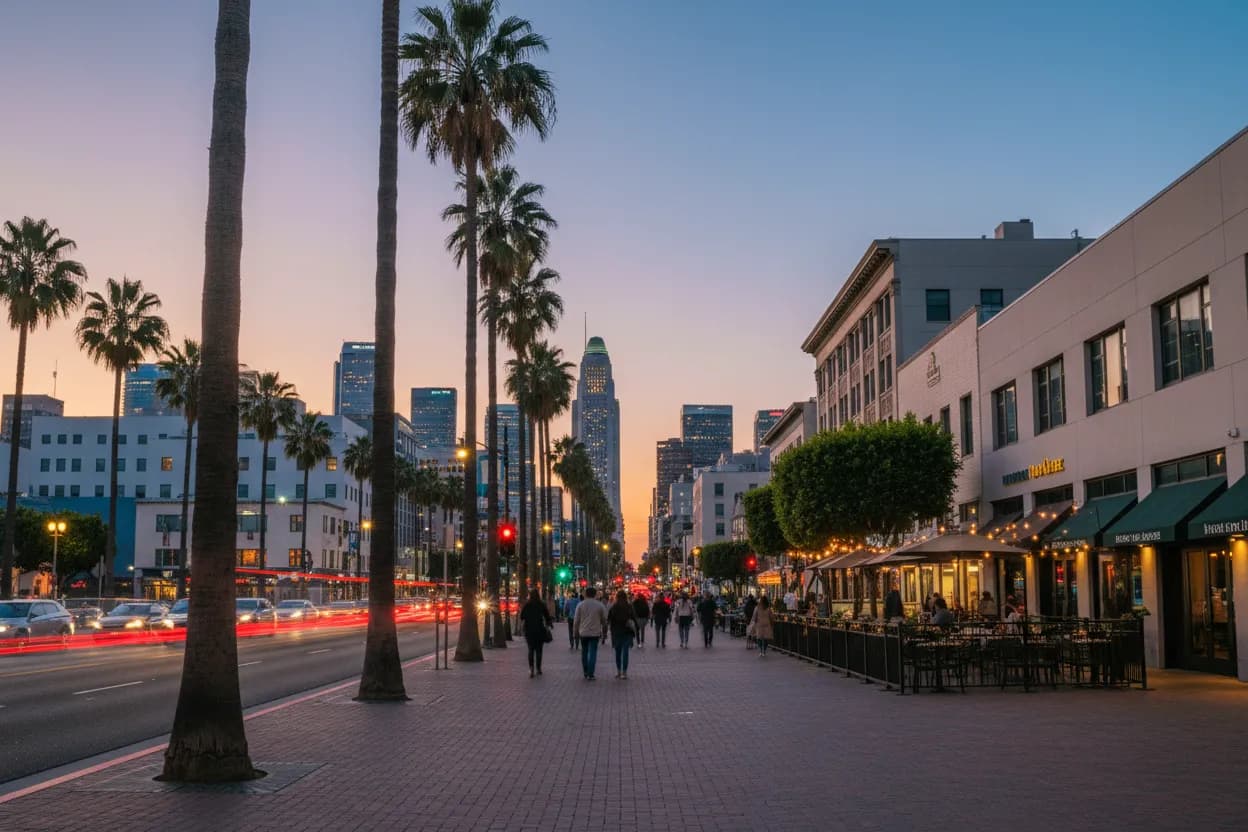 Realistic city scene for jayme franklin: A Useful Los Angeles City Guide