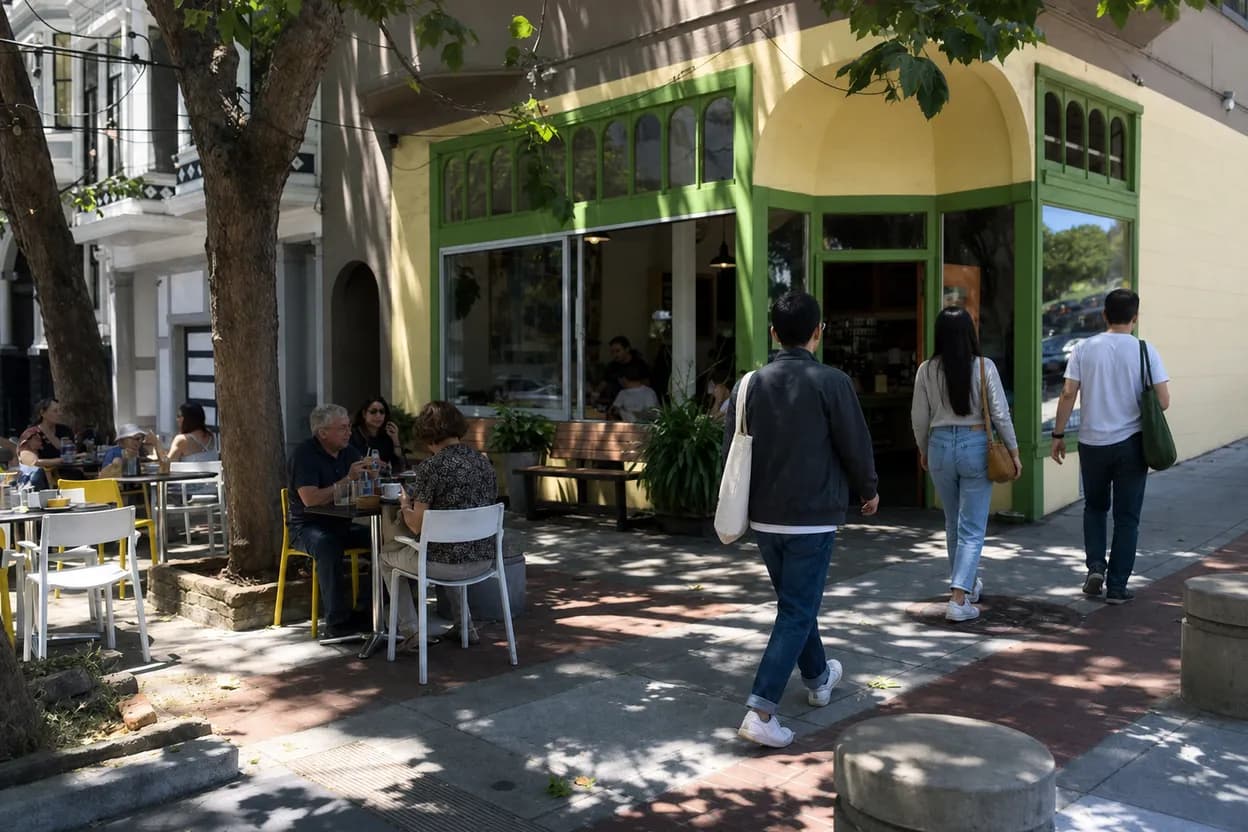 San Francisco experience scene for San Francisco Coffee Shops for Discussing Ford Fathom