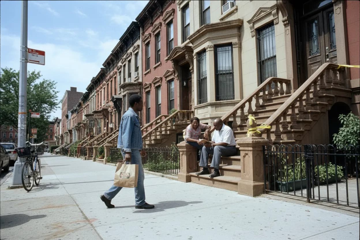 NYC experience scene for Daphne’s in Bed-Stuy for a Low-Drama Group Dinner After a Hot Commute