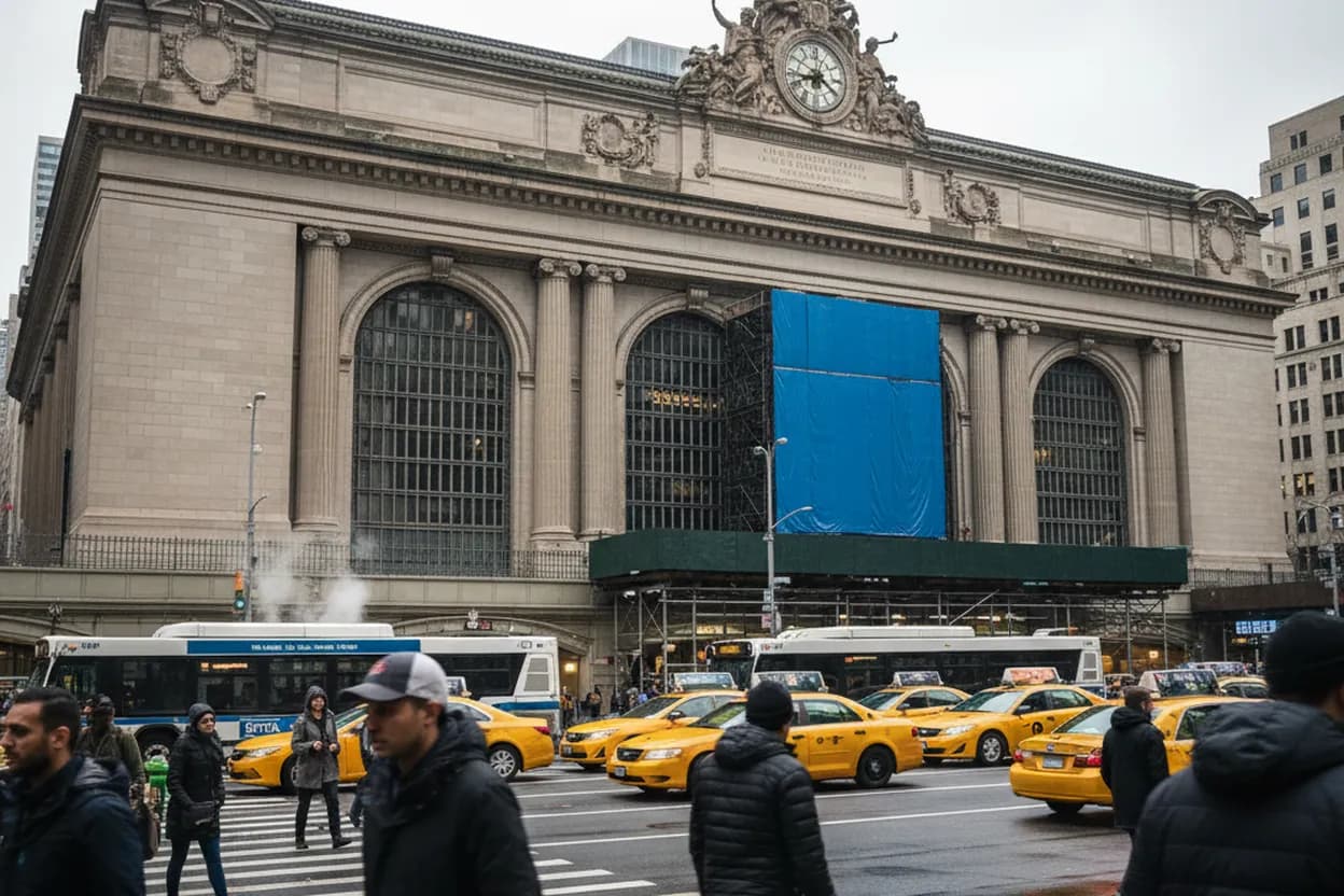 Realistic city scene for yankees vs cubs: A NYC Coffee and Dessert Route