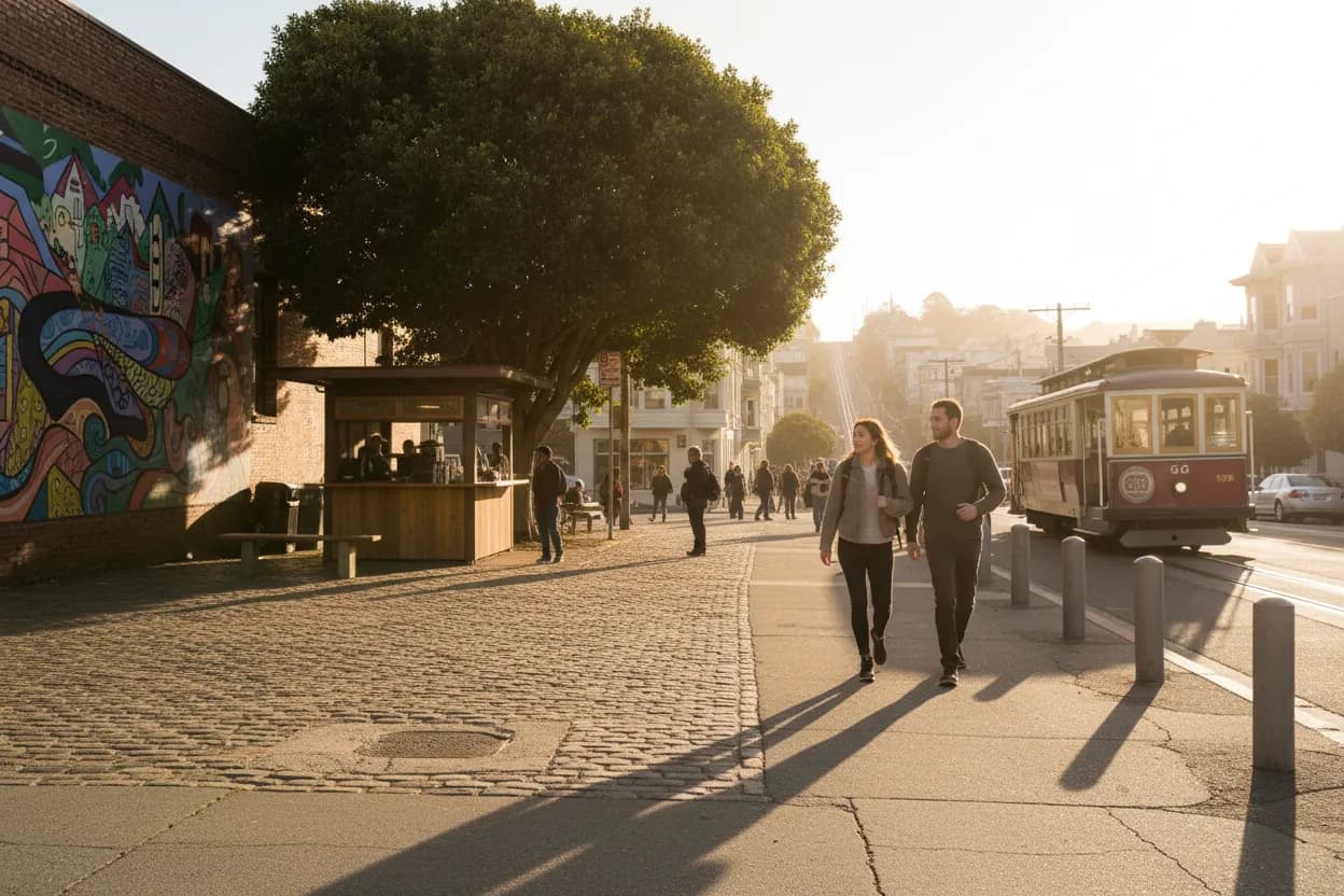Practical city scene for jamie komoroski: A Useful San Francisco City Guide