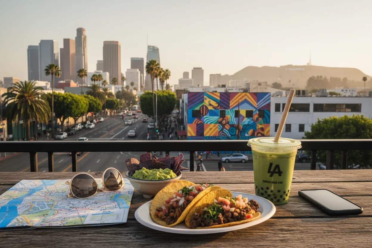 Realistic city scene for love island reunion season 8: A Useful Los Angeles City Guide