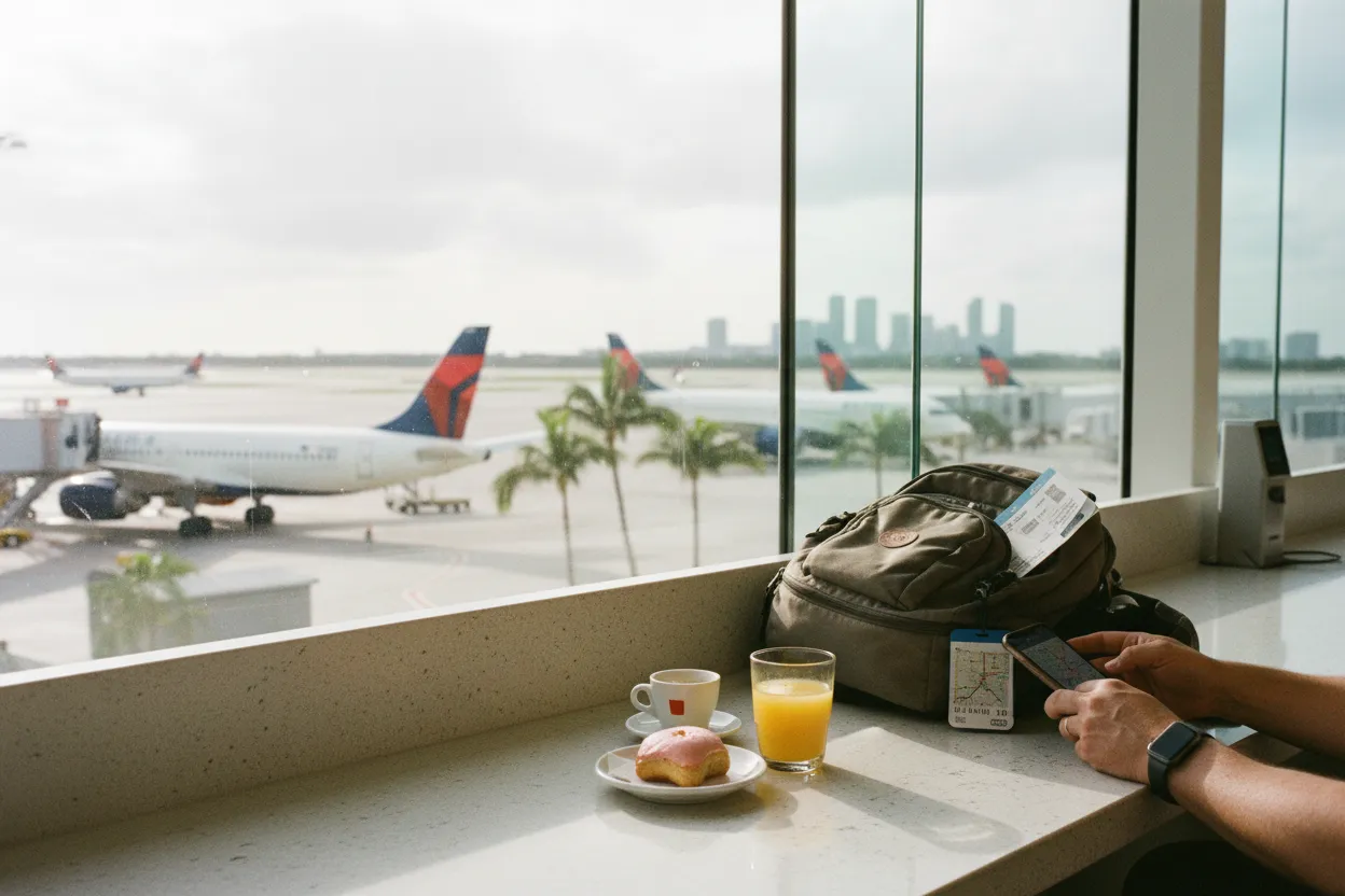 Local detail for Miami Delta Guide for Choosing Airport Routes and Weekends