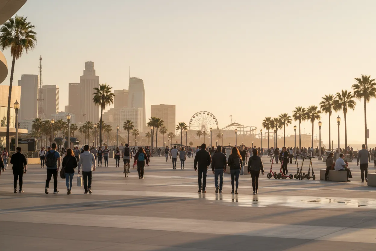 Realistic city scene for rockies vs diamondbacks: What to Do Around Los Angeles This Weekend
