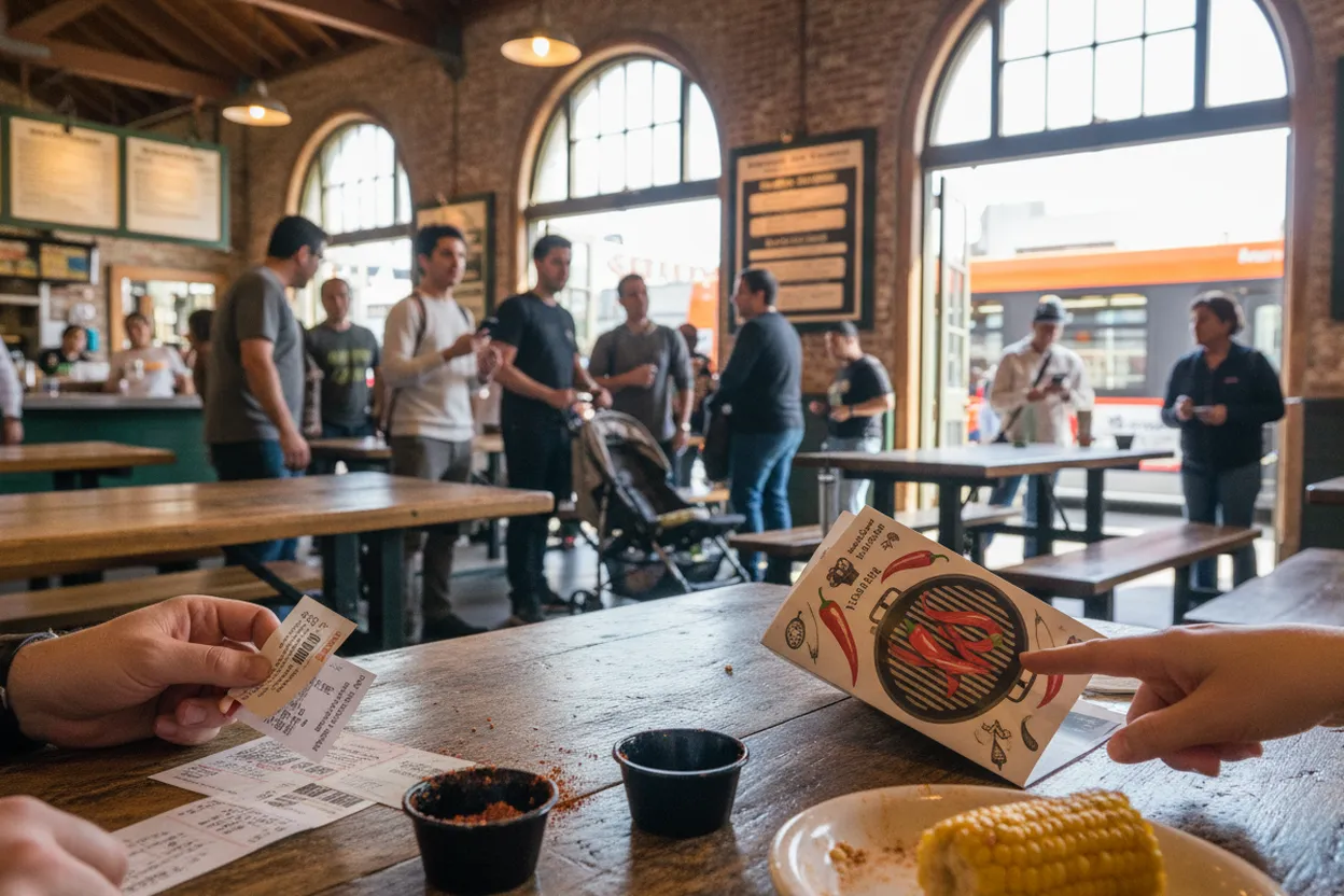 Local detail for Bobby Flay: Los Angeles Food Halls for Curious Diners