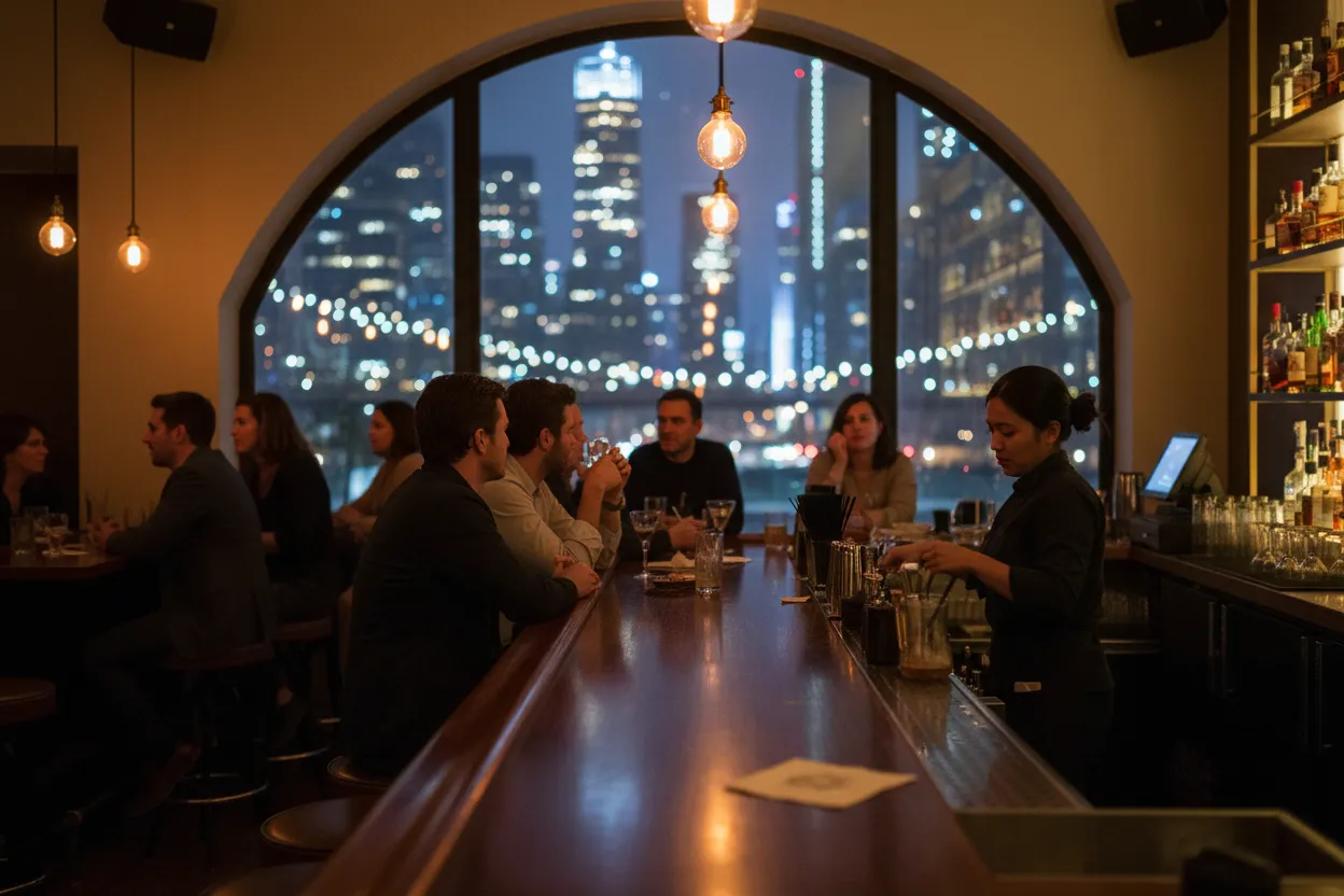 Realistic city scene for royal family: A NYC Night Out With Backups