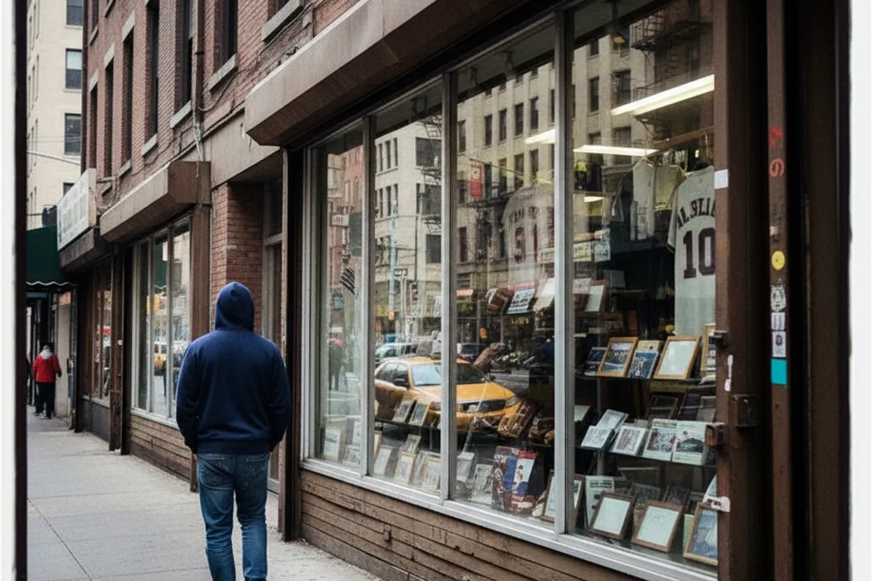 NYC experience scene for Where to Find Baseball Memorabilia Featuring Alex Bregman in NYC