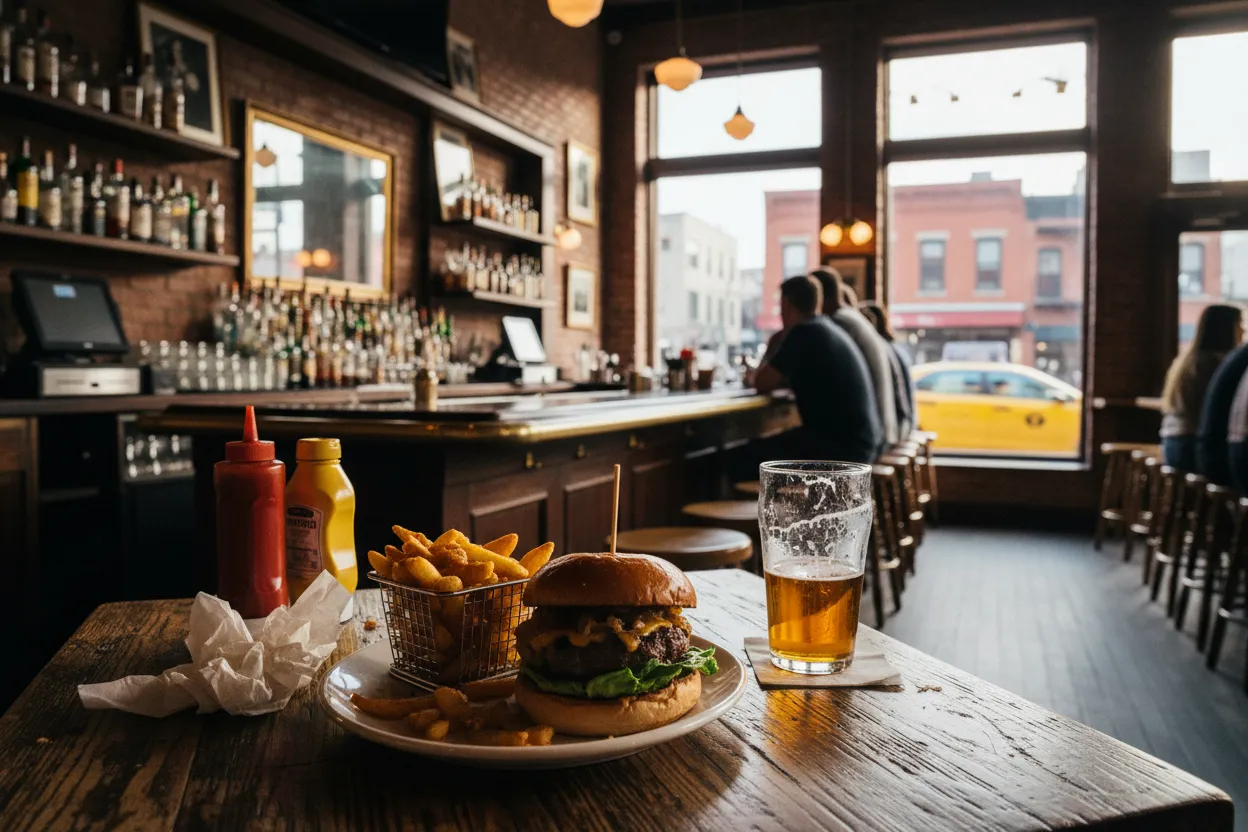 Local detail for Red Hook Tavern NYC Guide for Burger-First Dinner Plans