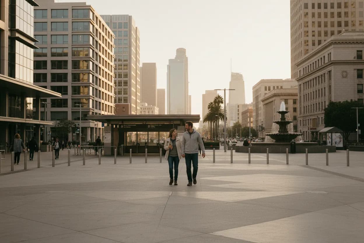 Practical city scene for liberty vs fever: A Flexible Los Angeles Weekend Plan