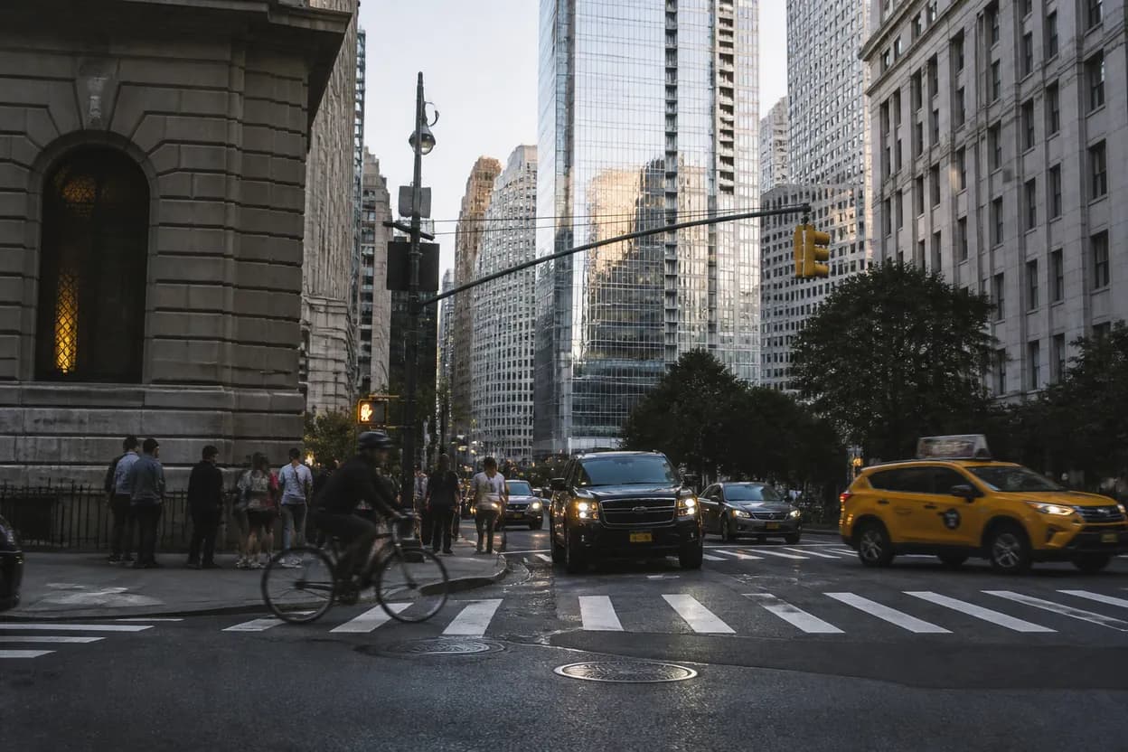 Realistic city scene for perez hilton: A NYC Sports and Social Plan