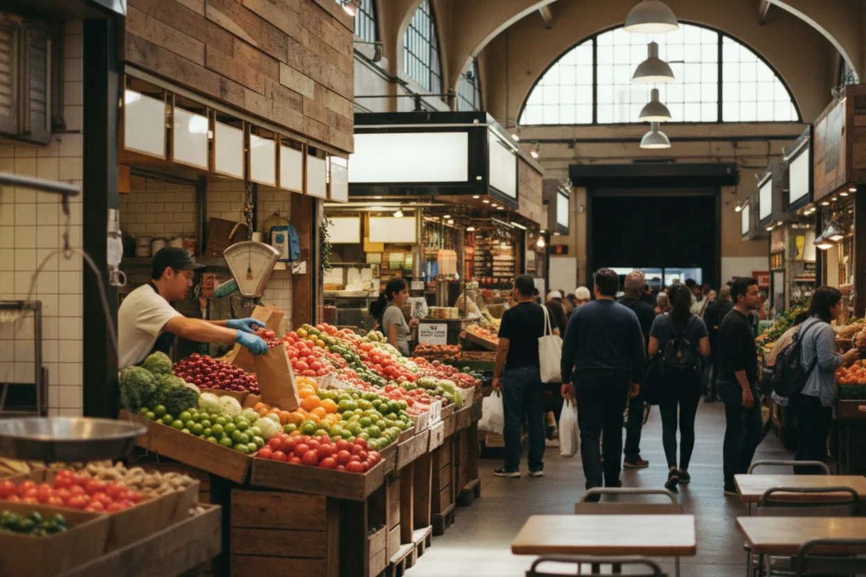 Editorial detail for Downtown Los Angeles Food Hall Plan to grok AI Talk