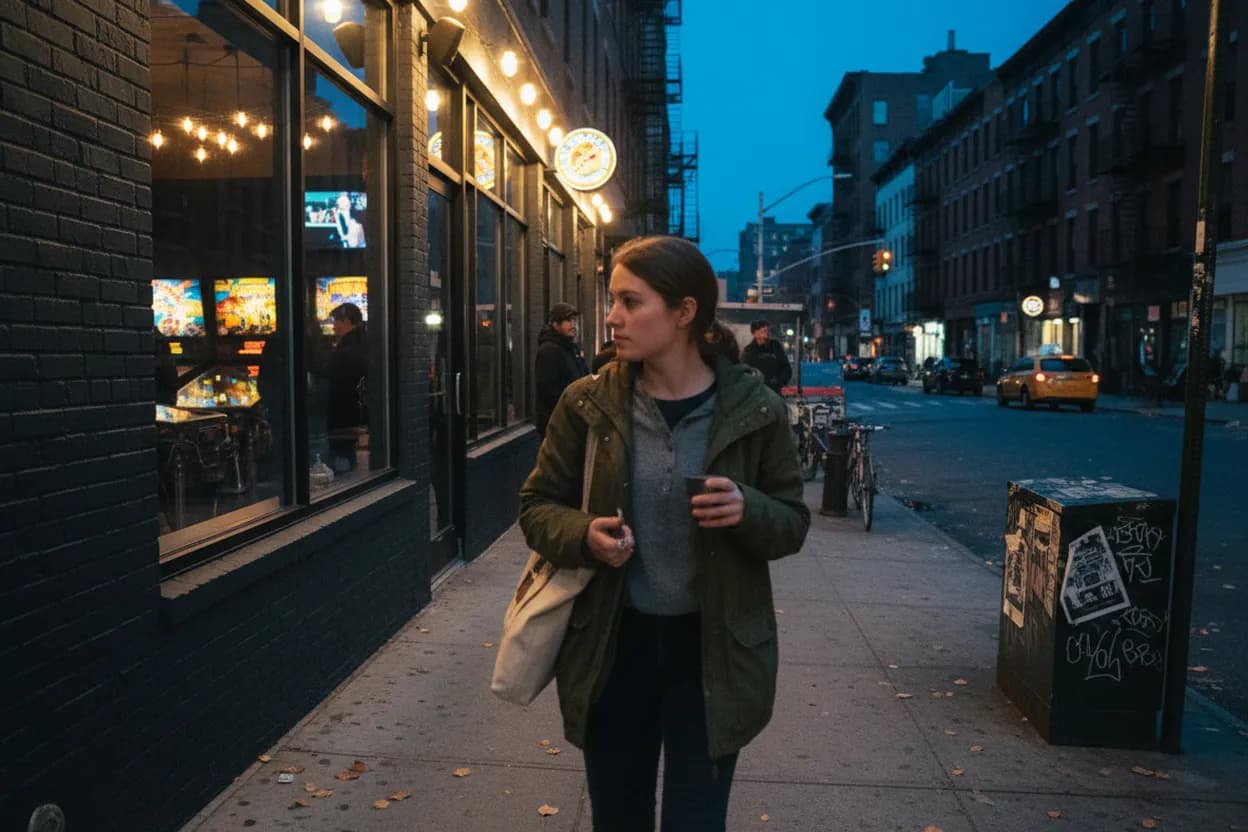 NYC experience scene for FKA in the East Village for Arcade Drinks When the Group Won’t Sit Still