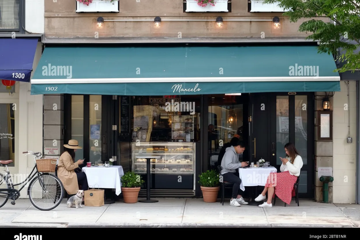 NYC experience scene for Marcel’s on the Upper East Side for a Quiet Lunch With Museum-Tired Parents