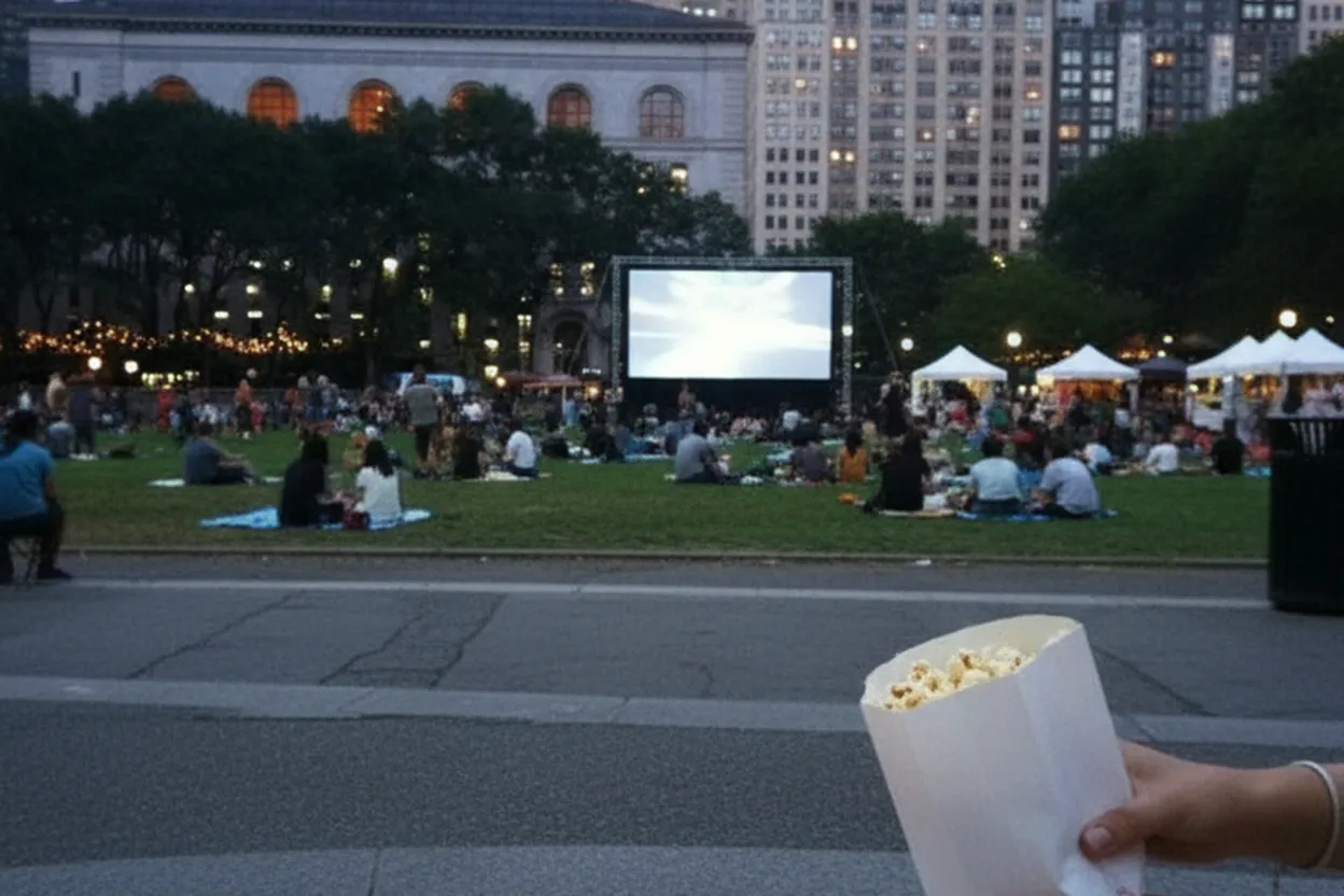Editorial detail for jacob batalon Free Outdoor Movie Watch Plan in Bryant Park