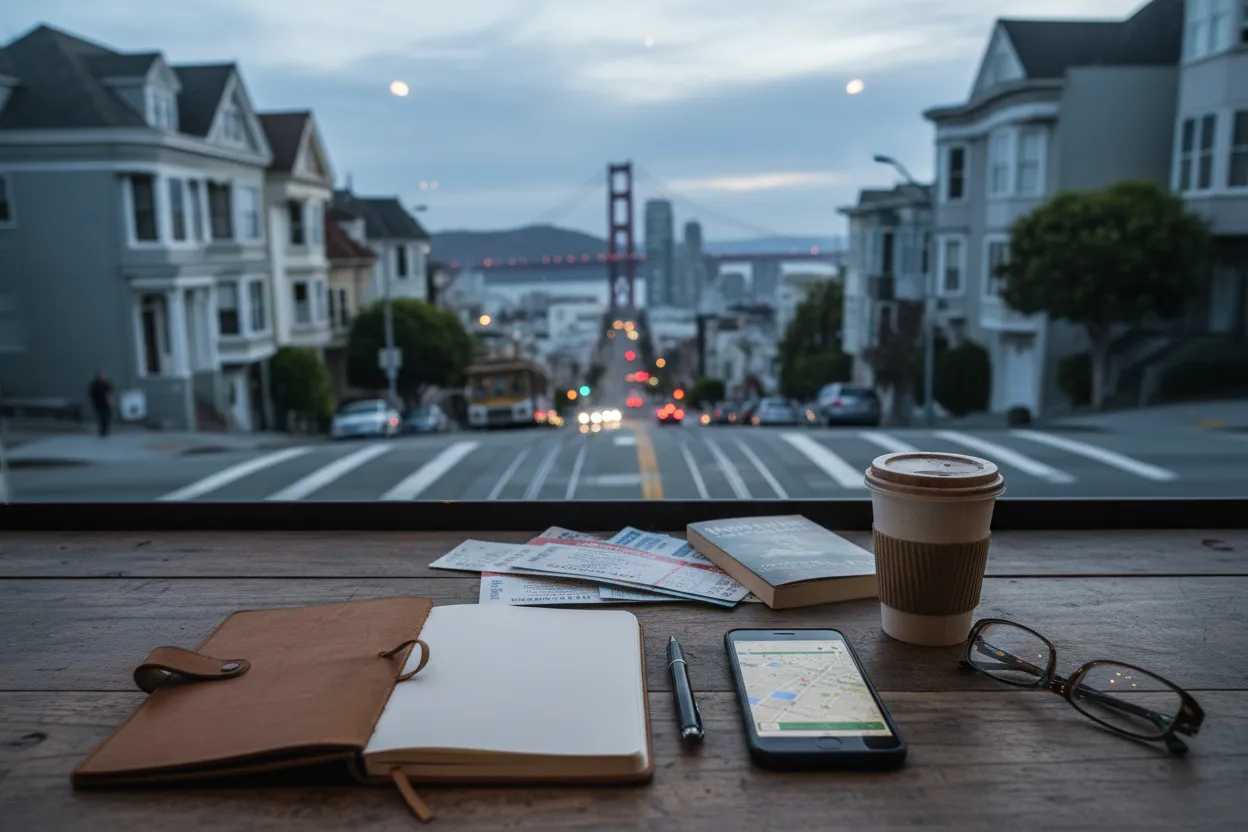 Realistic city scene for brad pitt: A Useful San Francisco City Guide