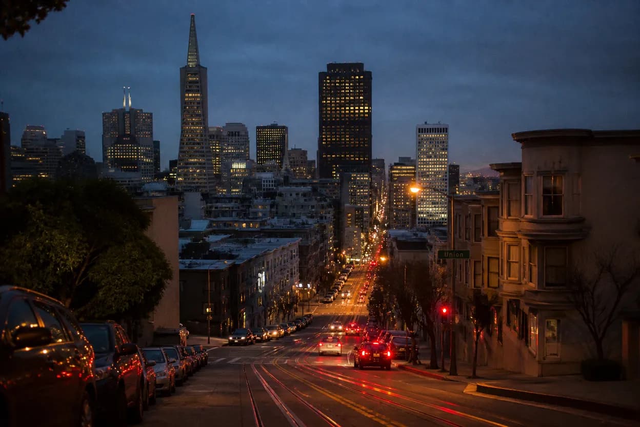 Realistic city scene for trevor etienne: A Useful San Francisco City Guide