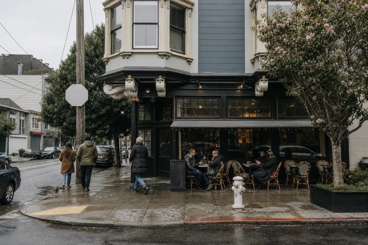 Cover scene for Find San Francisco bars showing mercury vs dream tonight