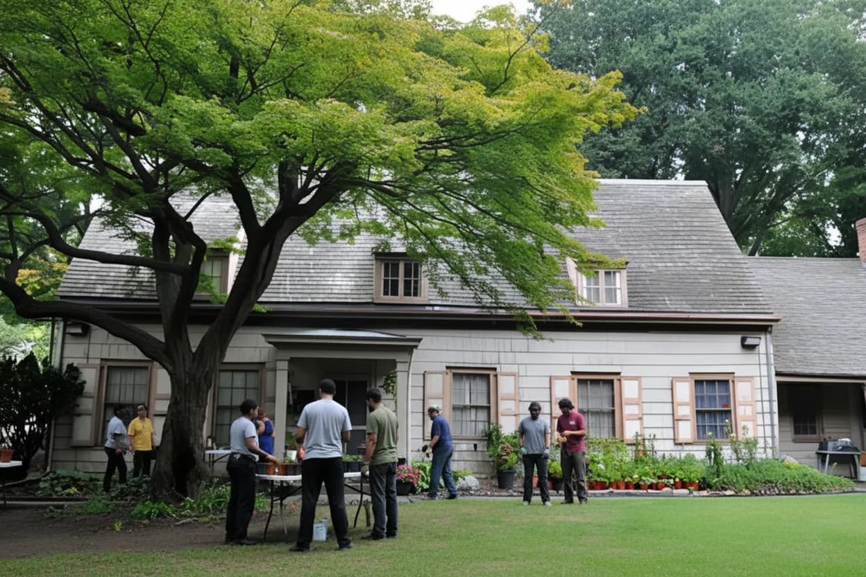 Cover scene for Bowne House for a Flushing History Stop When the Group Needs a Smaller Museum