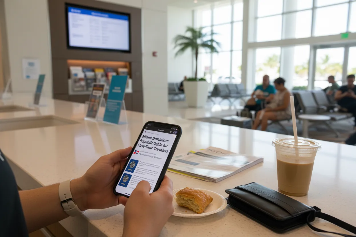 Local detail for Miami Dominican Republic e-Ticket Guide for First-Time Travelers