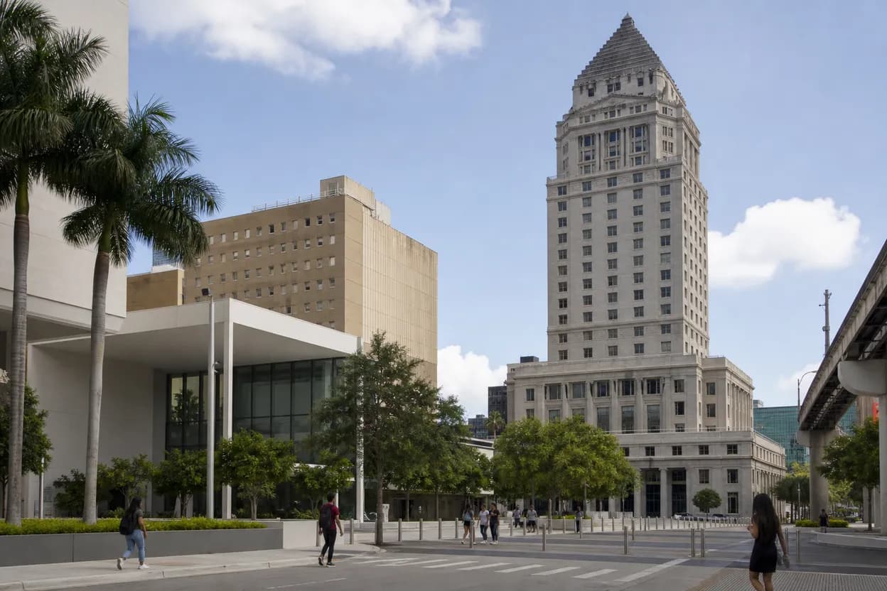 Cover scene for andy ogles Search Gives Miami Families a Civics Errand Route