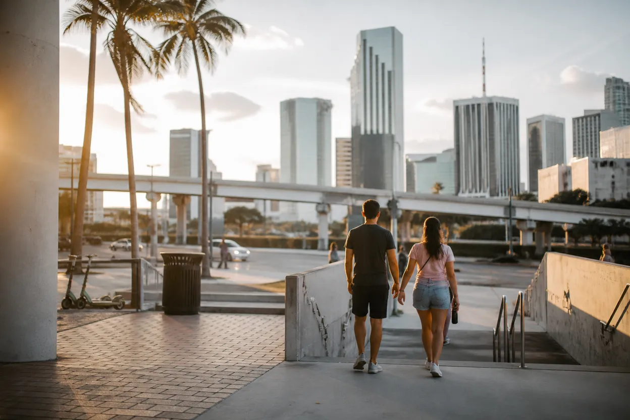 Practical city scene for inter miami vs san luis: Miami Sports and Social Plan