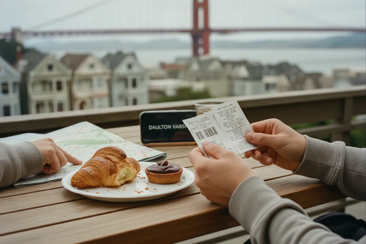 Local detail for daulton varsho: A San Francisco Coffee and Dessert Route