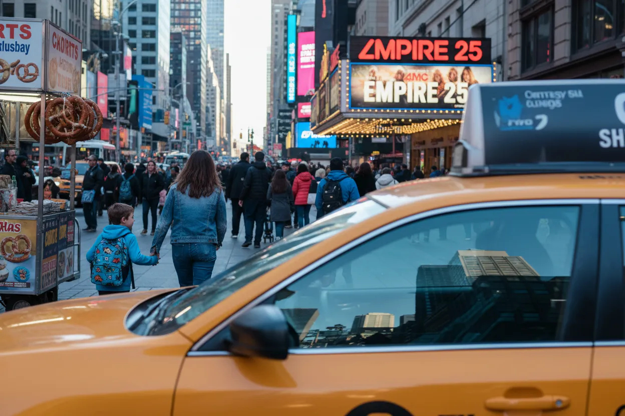 Practical city scene for NYC Kids Movies Guide for Family Weekend Plans