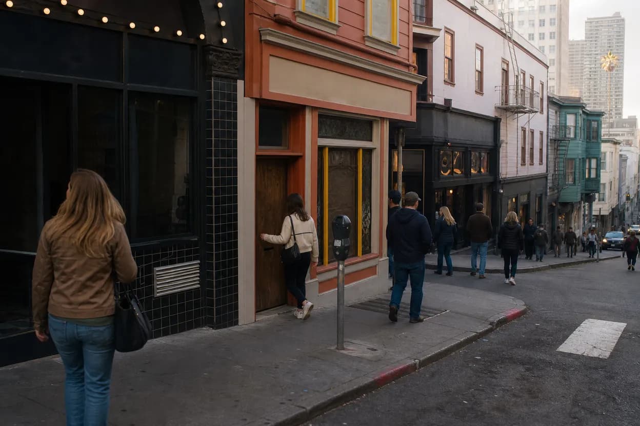 San Francisco experience scene for alex hughes Nightcap Route Through North Beach Jazz Bars