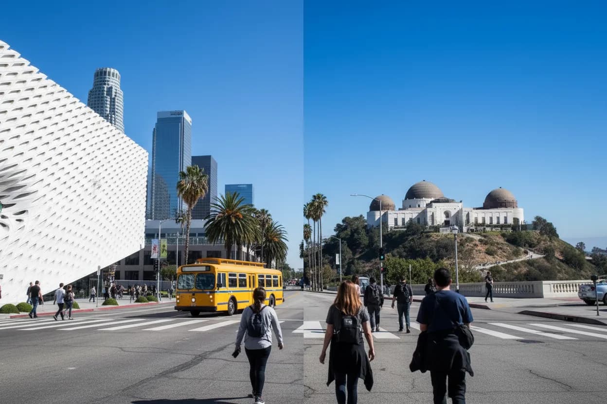 Los Angeles experience scene for IPhone 18 Pro LA Photo Walk and Learning Guide
