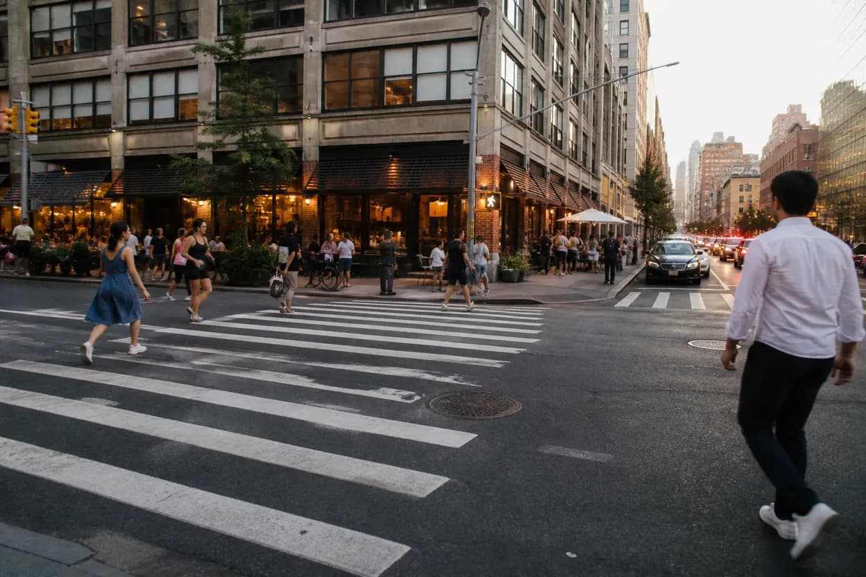 Realistic city scene for byron donalds: The NYC Dessert Stop Decision Guide