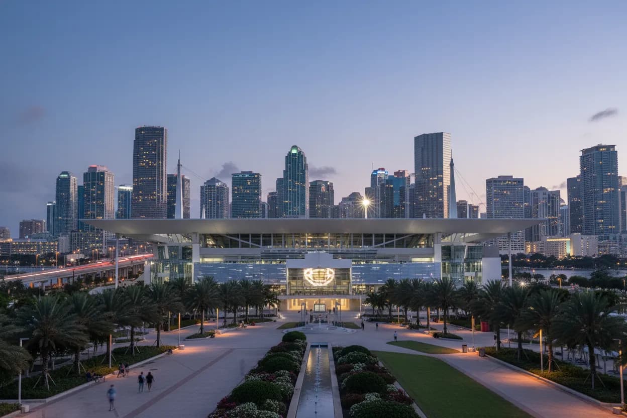 Realistic city scene for tigers vs giants: A Beginner-Friendly Miami Sports Route