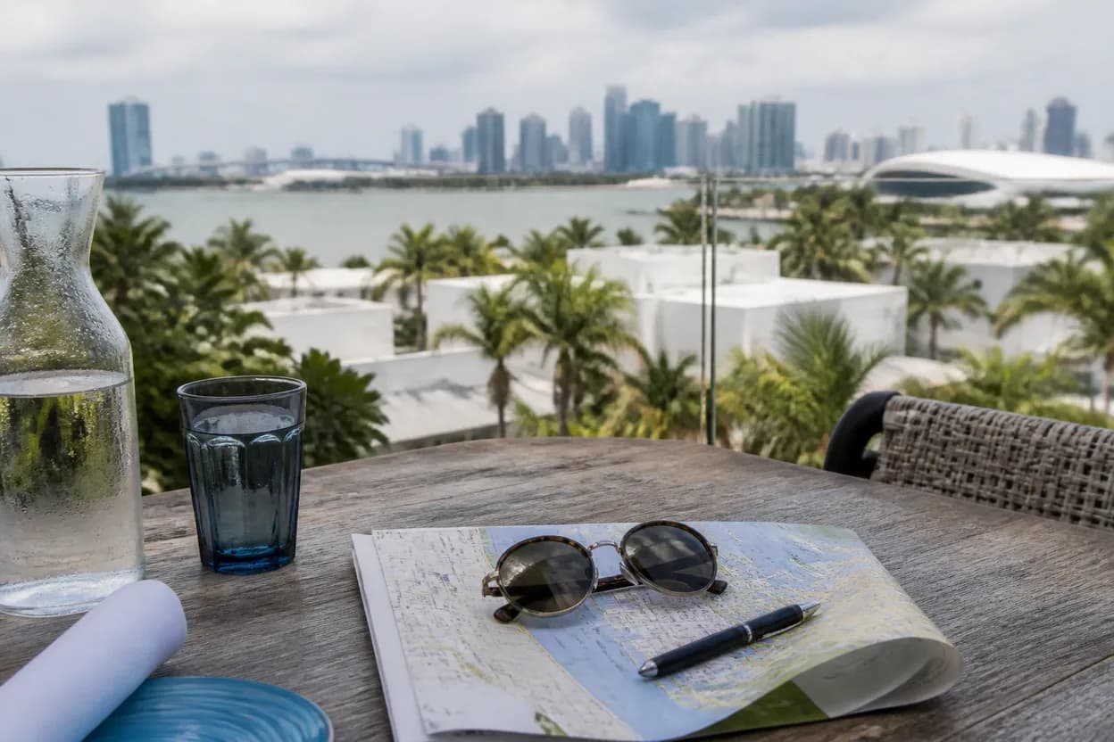 Realistic city scene for rihanna: Miami Music History Through Overtown and Little Haiti
