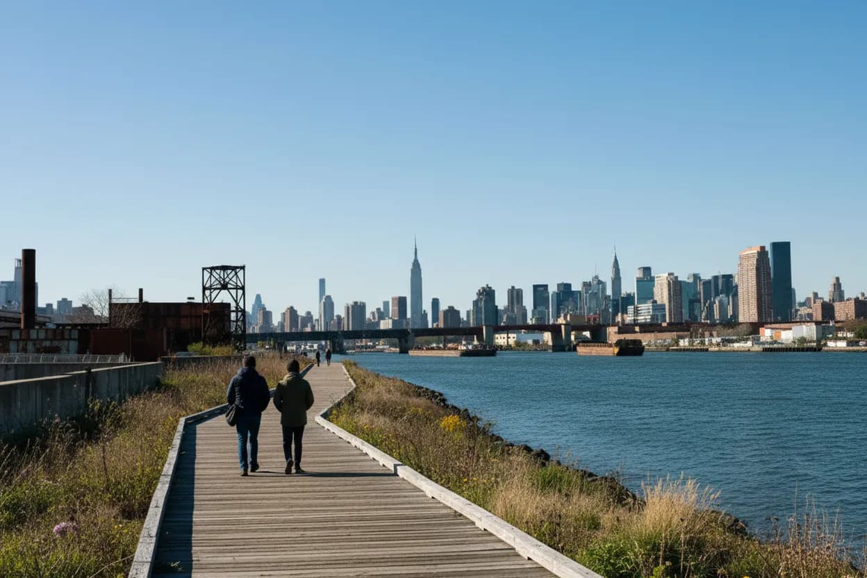 Cover scene for Newtown Creek Nature Walk for a Weird Waterfront Loop Before Dinner
