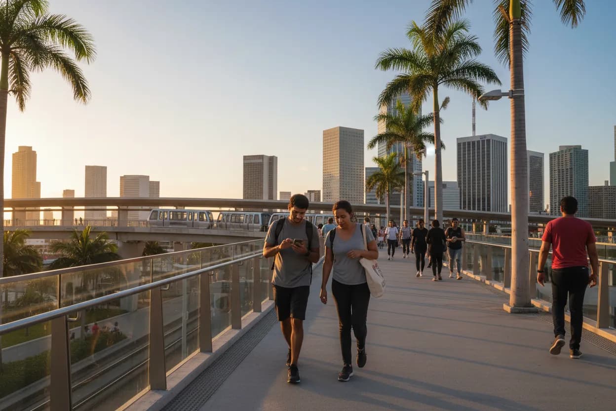 Practical city scene for klm dubai riyadh flight suspension: How to Navigate Miami Without Guessing