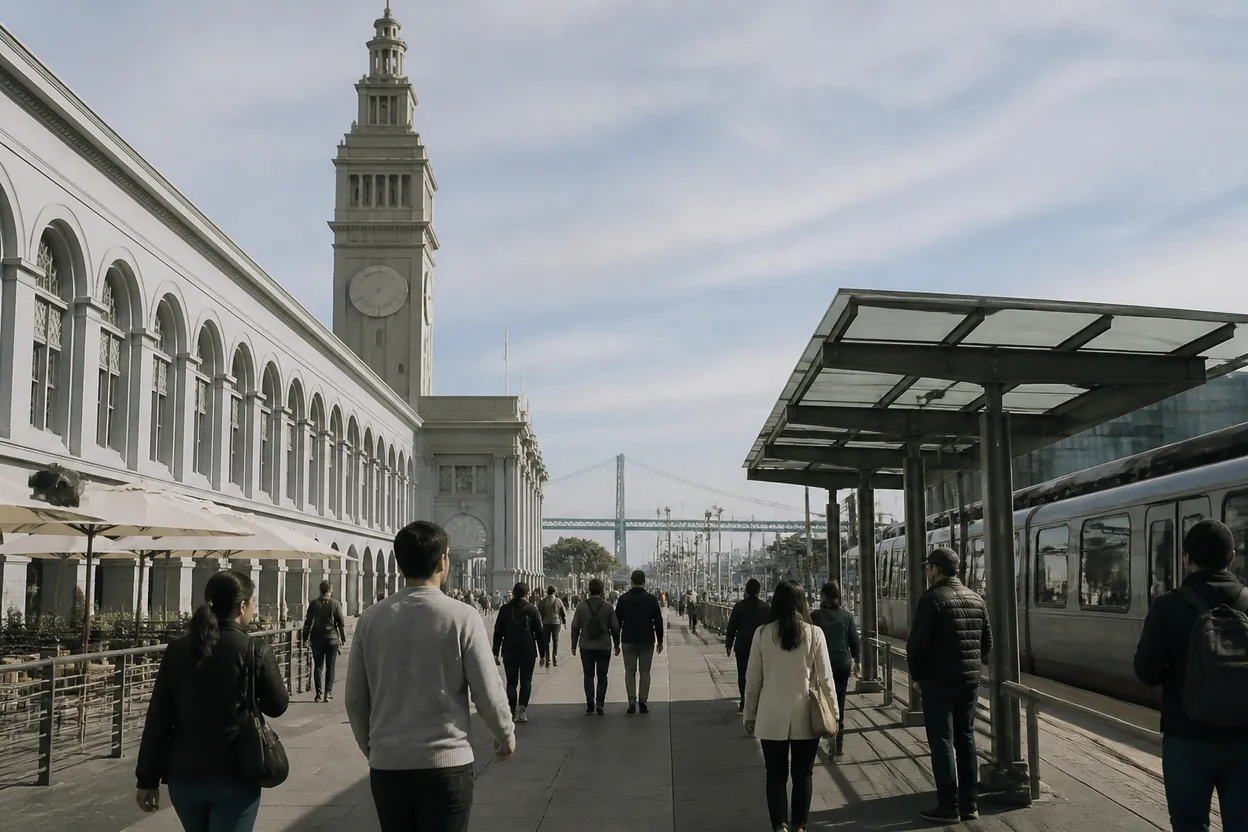 Cover scene for leagues cup: San Francisco Soccer Museum and Ferry Meetup