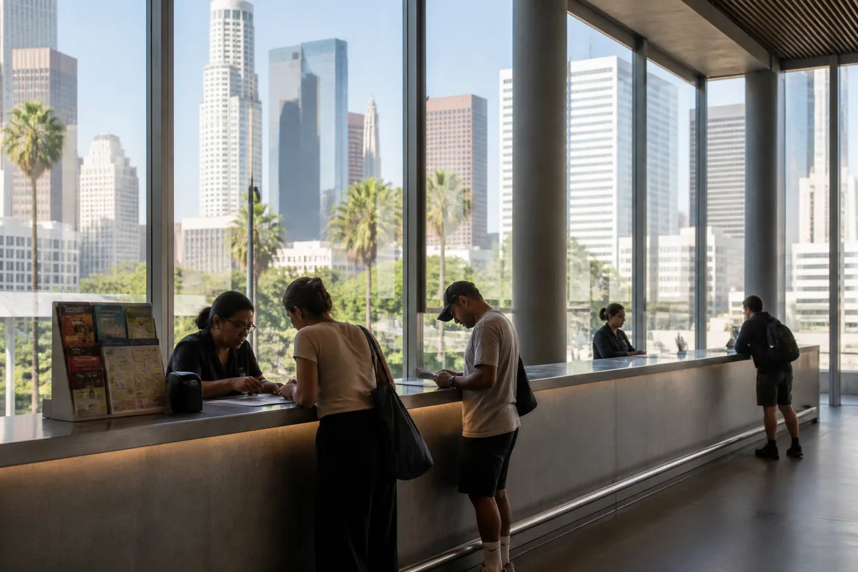 Realistic city scene for hall of fame game 2026: A Flexible Los Angeles Day Plan