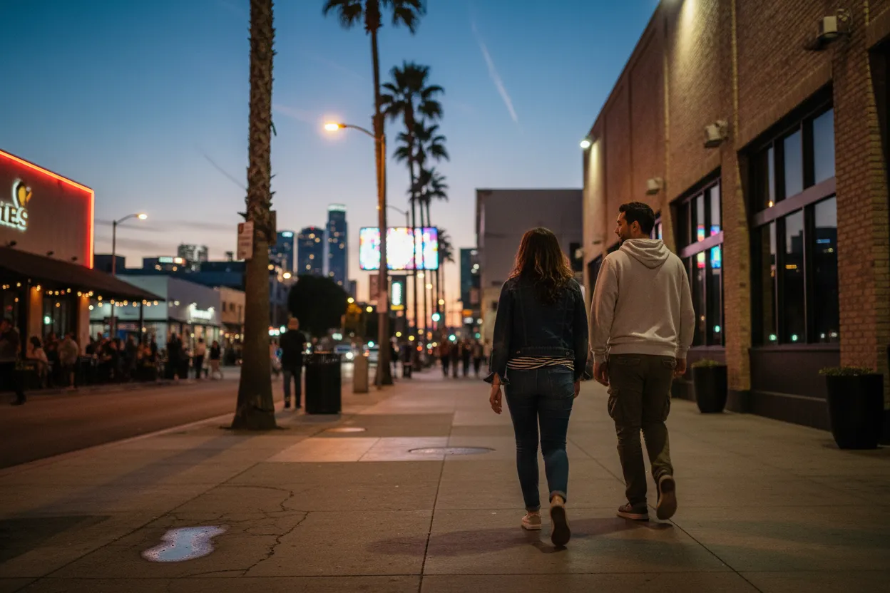 Practical city scene for tigres - whitecaps: Where Los Angeles Can Talk Without Shouting