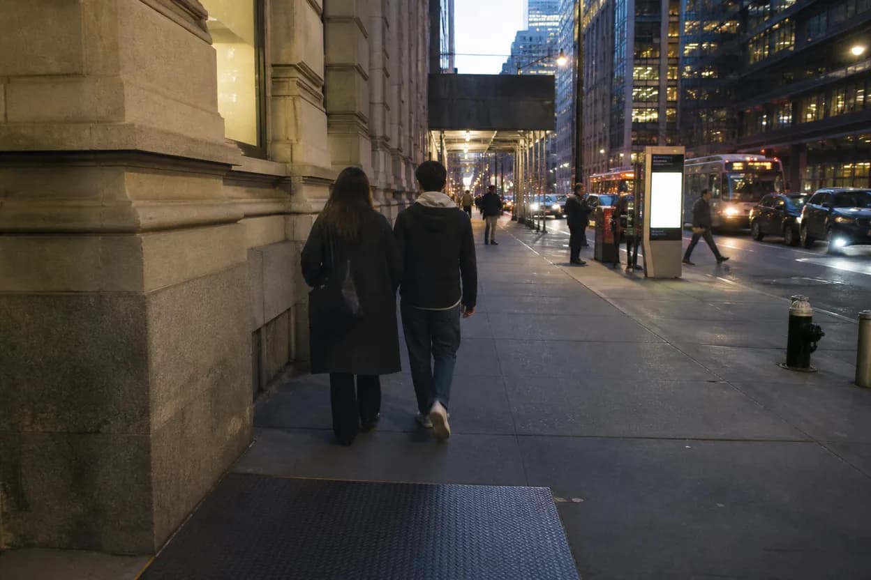 Practical city scene for restaurant chain: Where NYC Groups Can Eat Smoothly