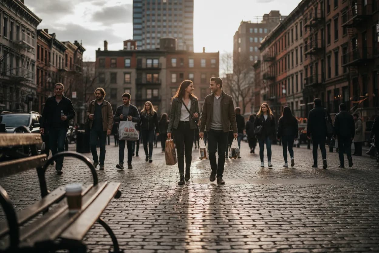 Realistic NYC scene for Total Wine Near NYC: Party Drinks Shopping Guide