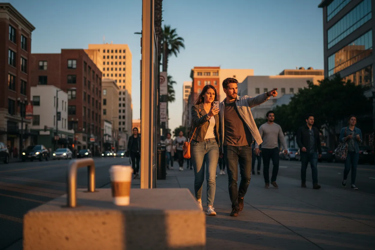 Practical city scene for LA Concerts Near Me Tonight: Last-Minute Search Guide