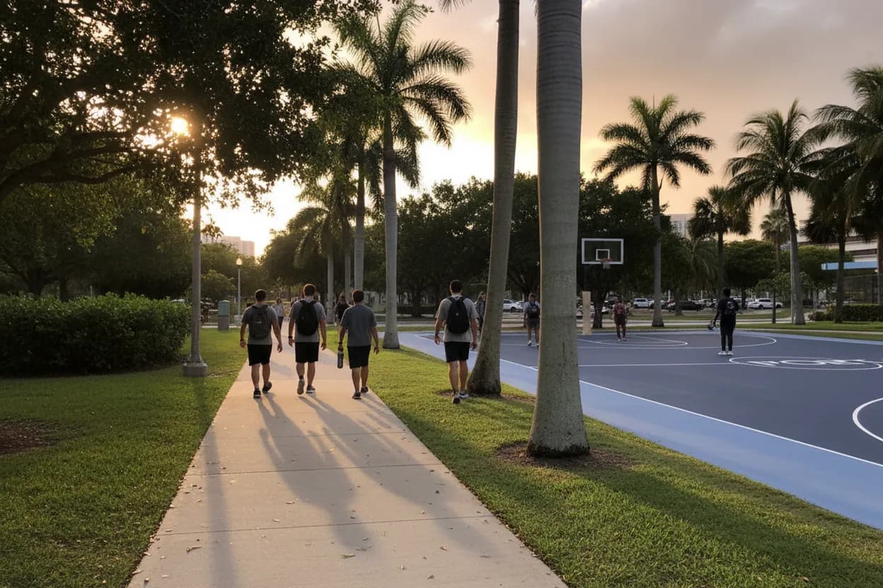Miami experience scene for Basketball Strategy Workshops: Learn from the Spirit of Don Nelson in Miami