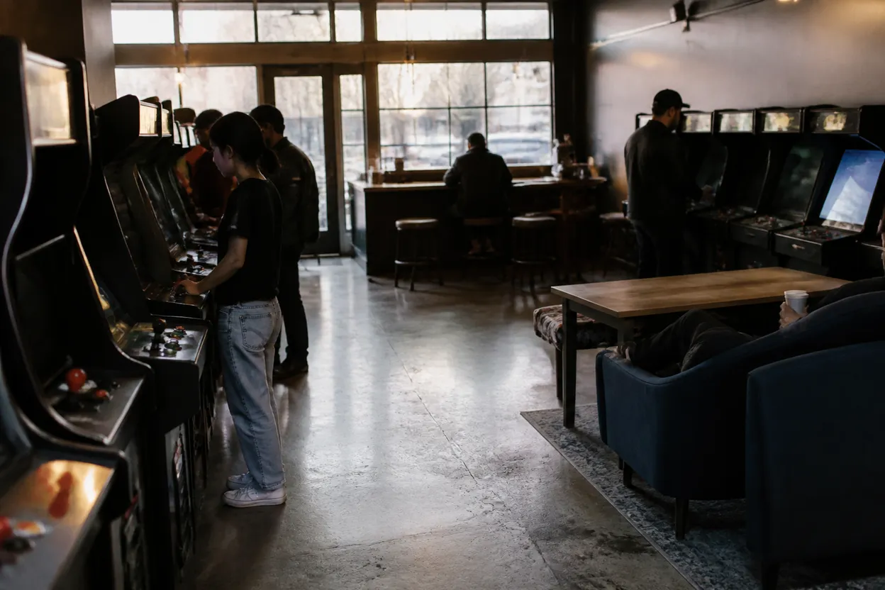 San Francisco experience scene for San Francisco Arcades and Bars for a Call of Duty Gaming Night