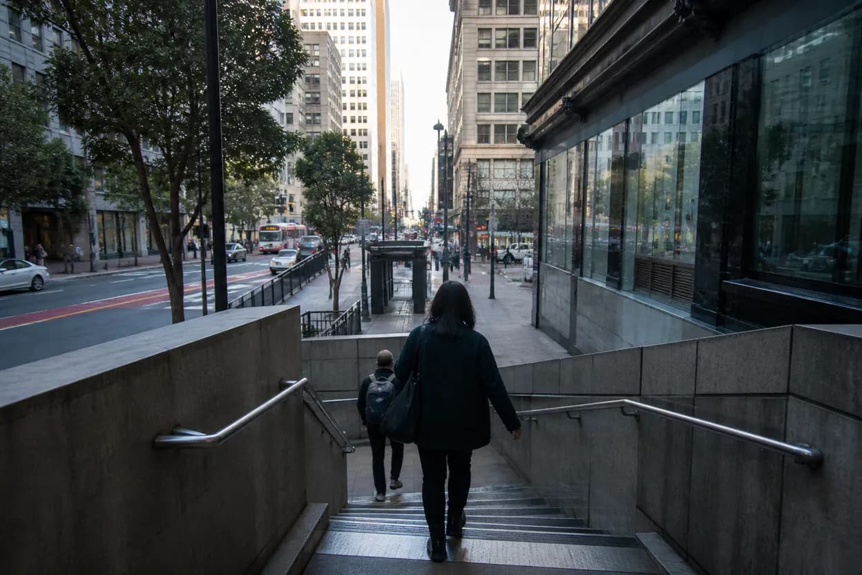 Practical city scene for salad and go: How to Navigate San Francisco Without Guessing