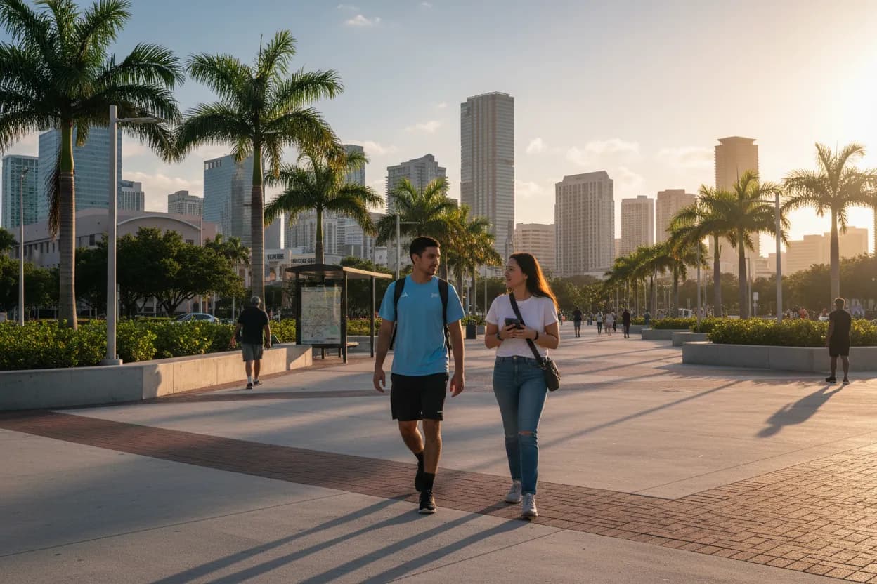 Practical city scene for tigers vs giants: A Beginner-Friendly Miami Sports Route
