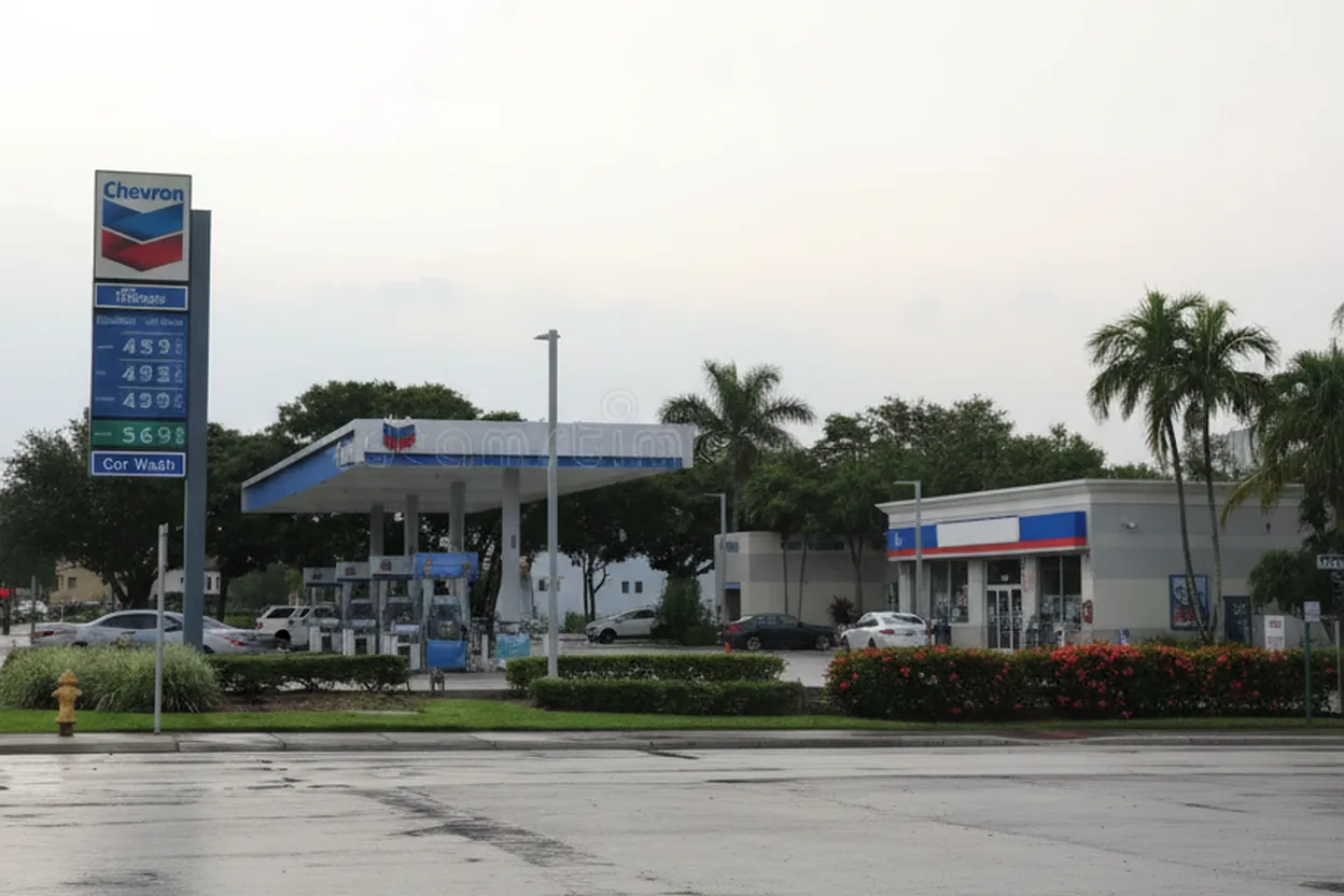 Cover scene for Map a chevron fuel stop before Miami weekend drives
