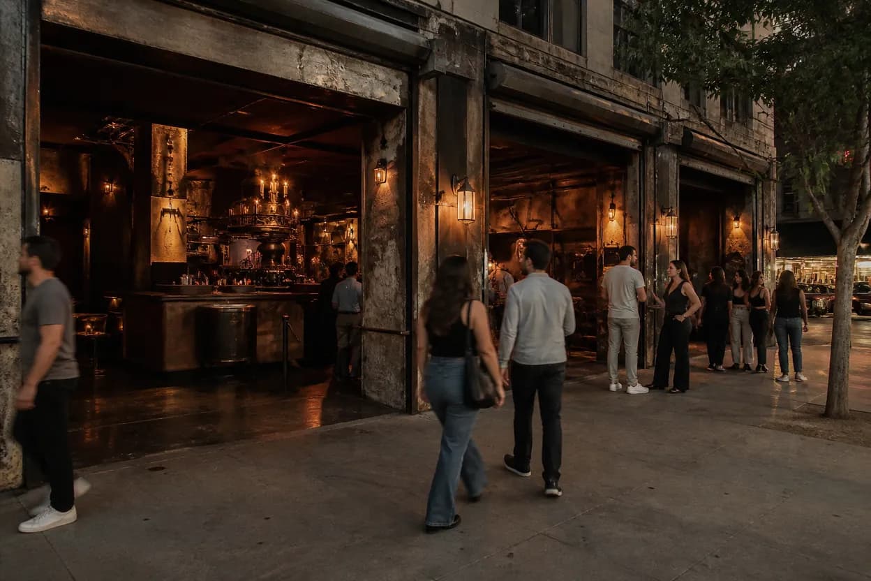 Cover scene for the punisher Downtown LA Noir Bar Verification Plan