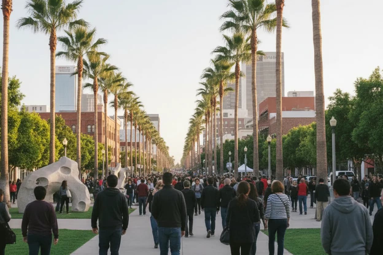 Los Angeles experience scene for Free Art Walks in LA: Discovering Beauty Beyond 'Brooks Nader' Headlines