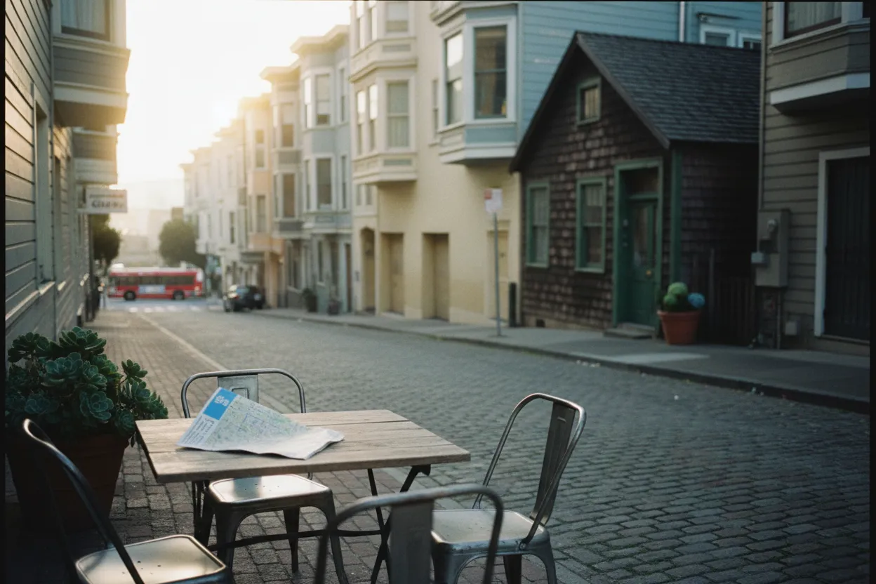 Local detail for the last house: A Quieter San Francisco Culture Route